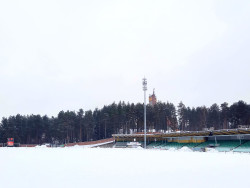 Luminen Harjun stadion. Kuva Jyväskylän liikuntapalvelut